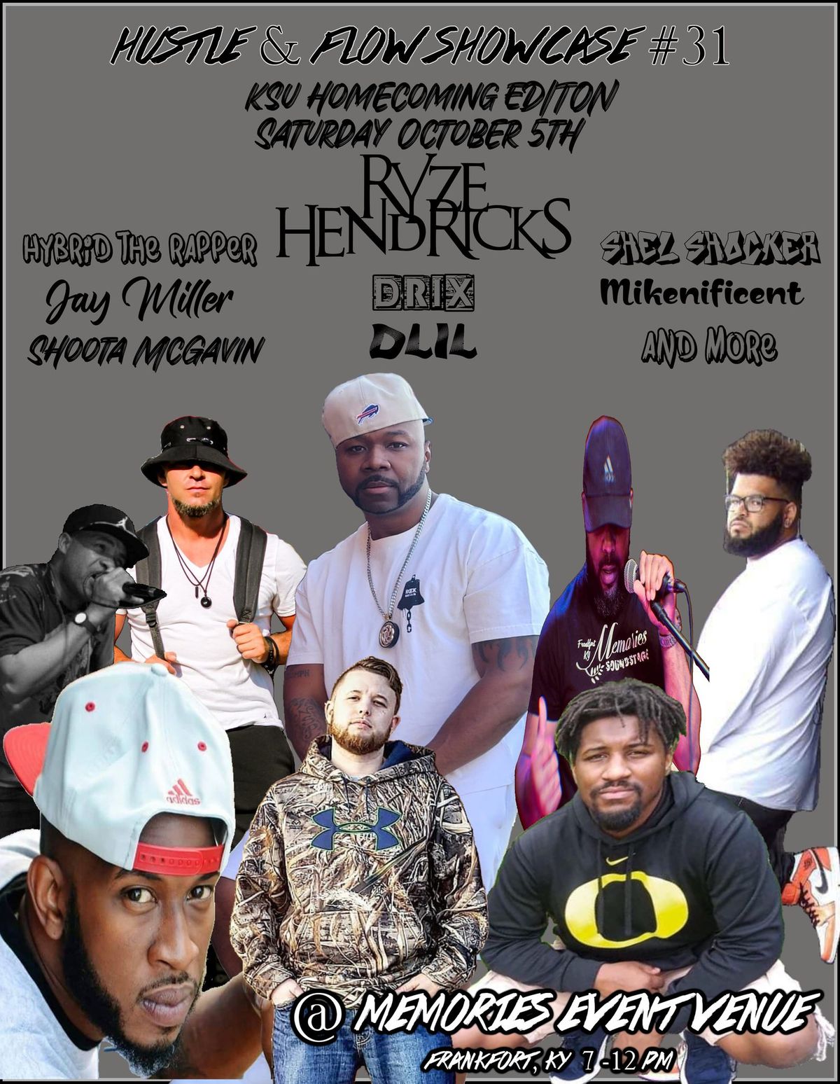 Hustle & Flow Showcase #31 - KSU Homecoming Edition 