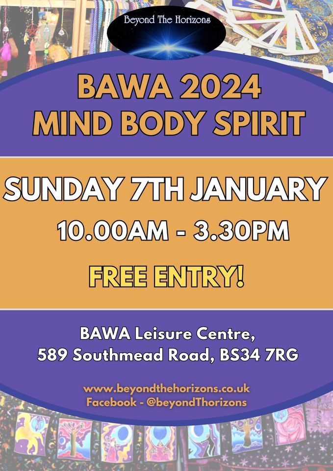 Mind Body Spirit Fayre - BAWA Southmead