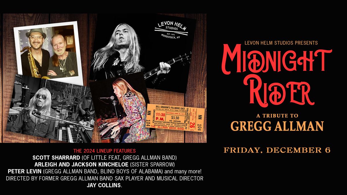 Midnight Rider: A Tribute To Gregg Allman