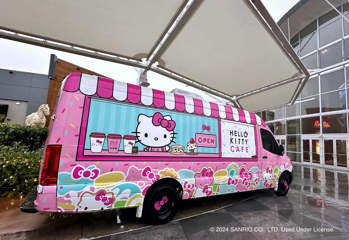 Hello Kitty Cafe Truck East - Brandon Appearance