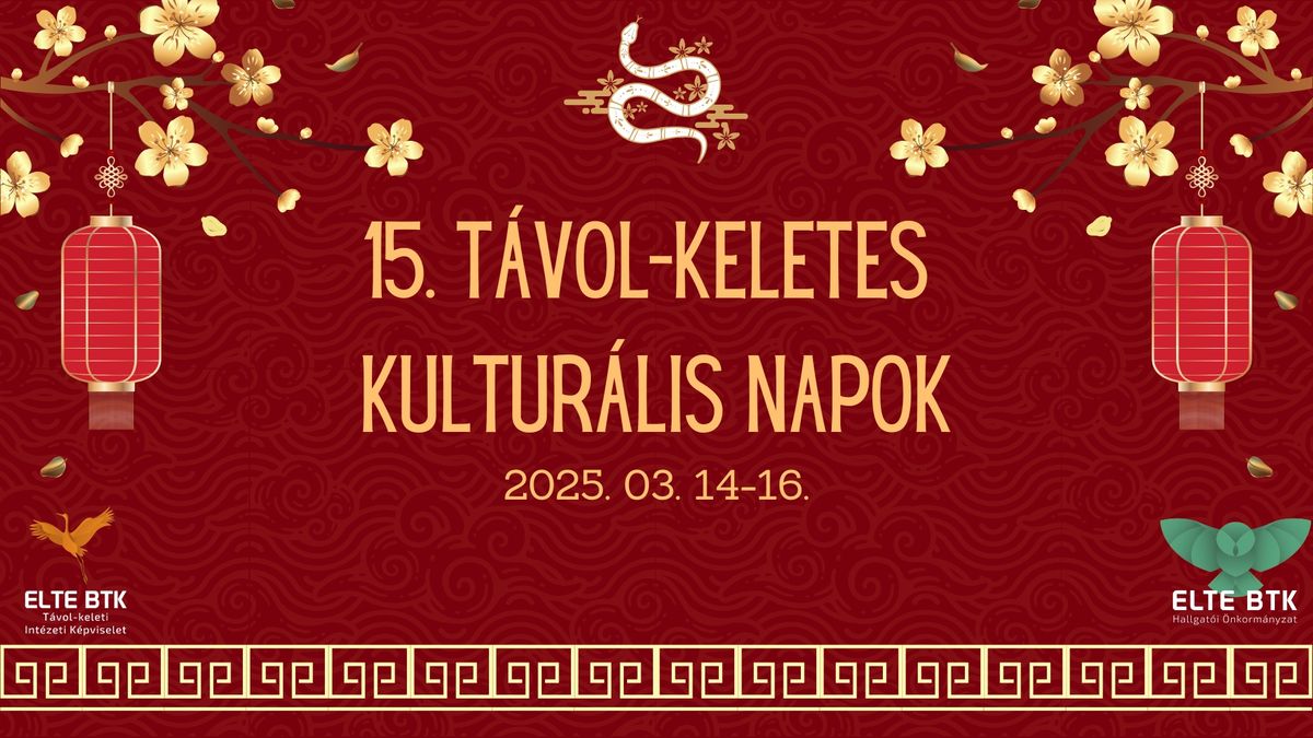 XV. T\u00e1vol-keletes Kultur\u00e1lis Napok