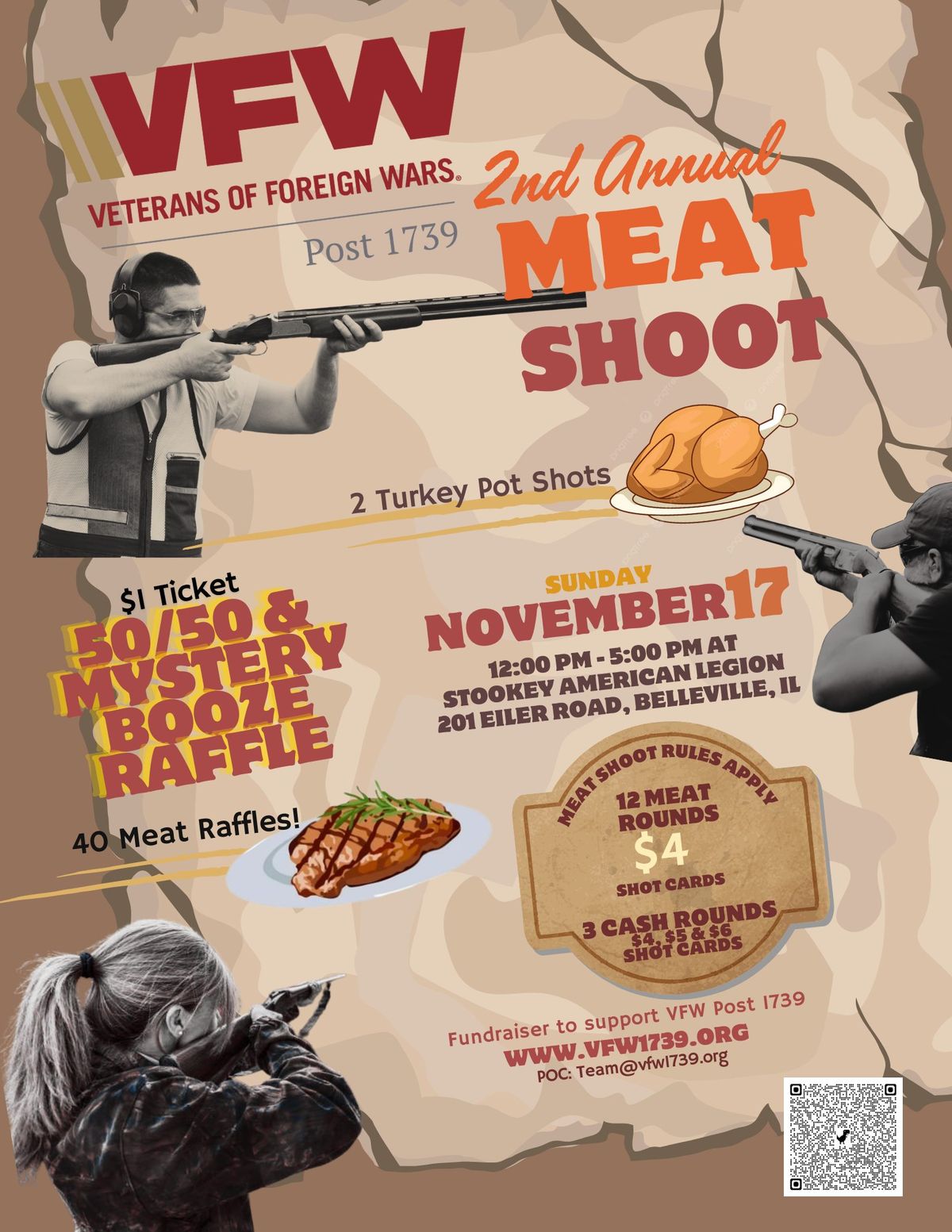 2nd Annual Meat Shoot Fundraiser