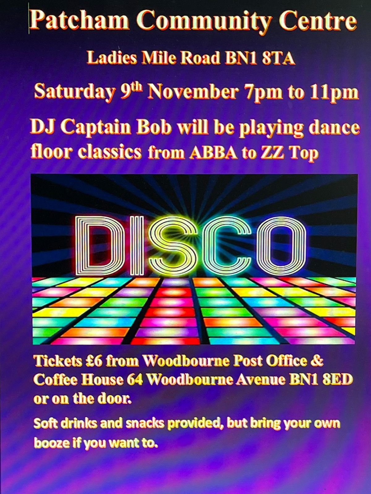 Old School Disco on Nov 9