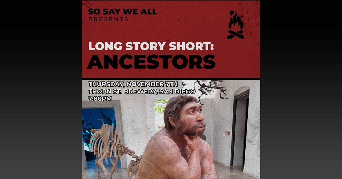 November Long Story Short: Ancestors