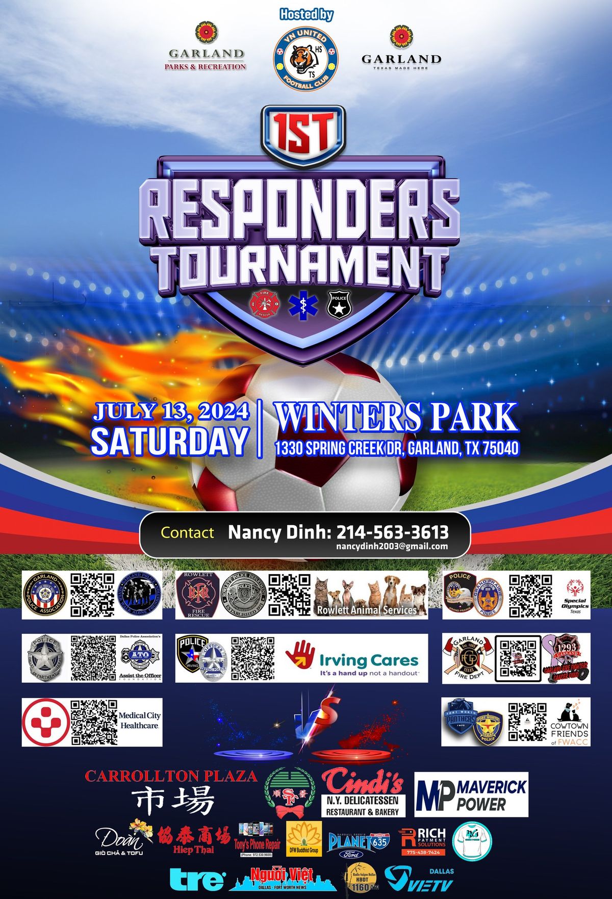 2nd Annual 1st Responders Tournament 2024