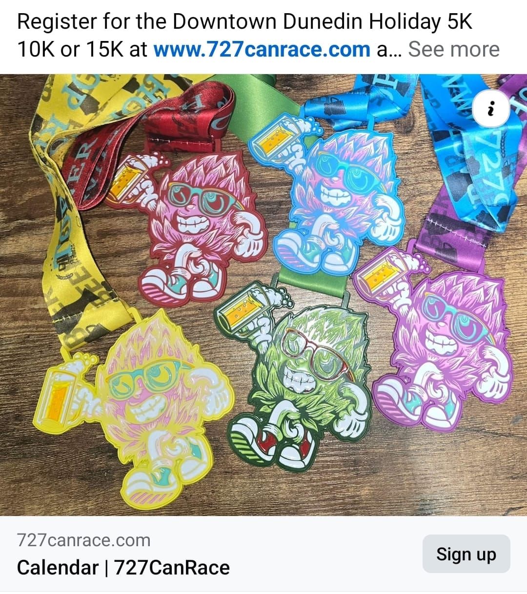 The Mardi Gras AND St. Patrick's Day 5K MAKE MARCH MEMORABLE With 2 HOPS Medals