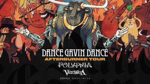 Dance Gavin Dance - Afterburner Tour at The Complex