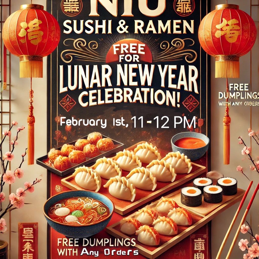 Free Dumplings for Lunar New Year