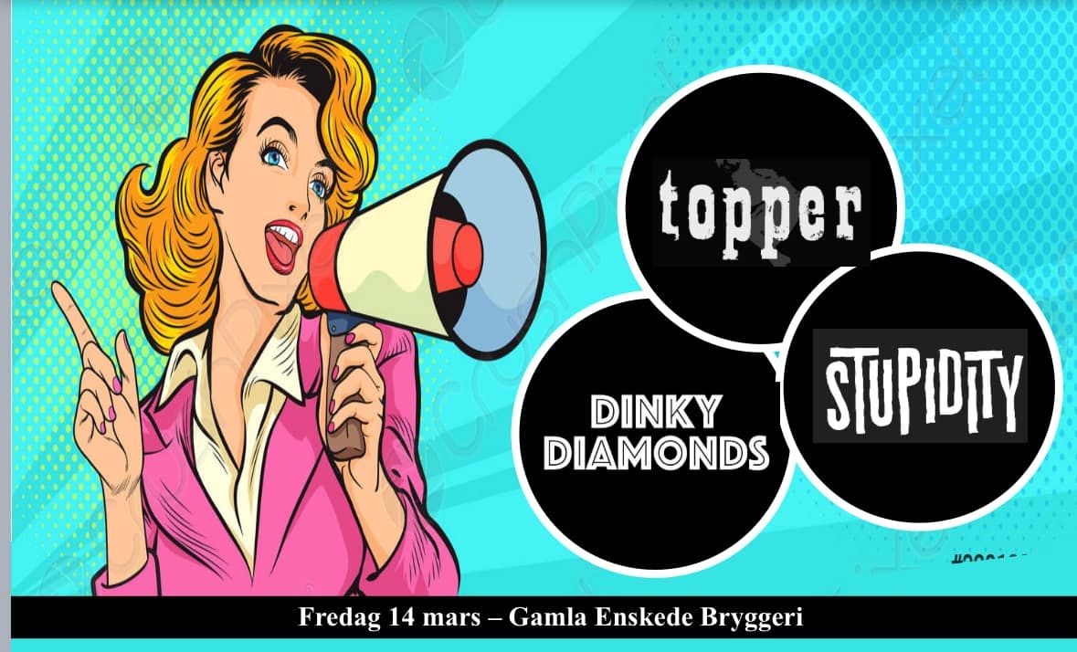 Stupidity + Dinky Diamonds + Topper