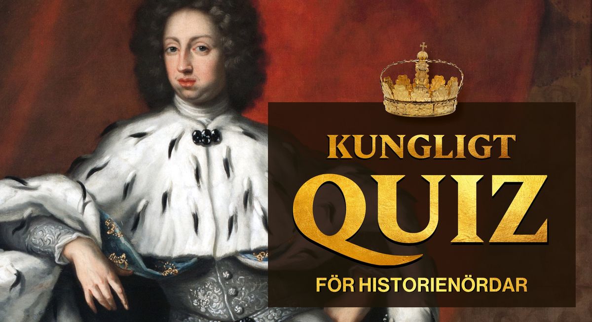 AW med kungligt quiz f\u00f6r historien\u00f6rdar