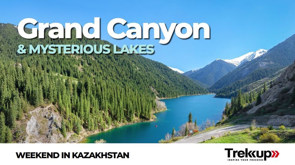 Grand Canyon & Mysterious Lakes | Spring Weekend in Kazakhstan