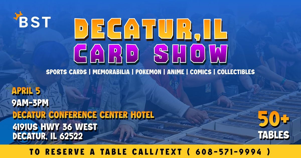 Decatur Sports Card and Pokemon Card Show