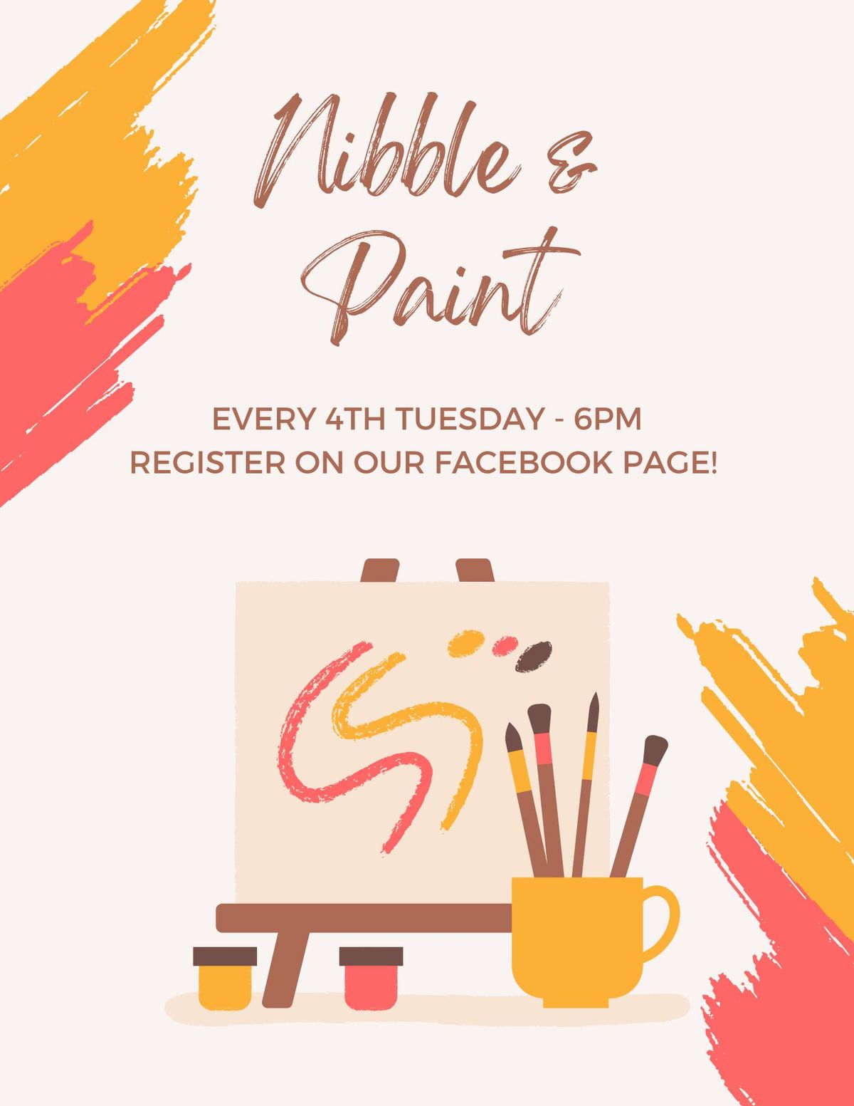 Nibble & Paint Night