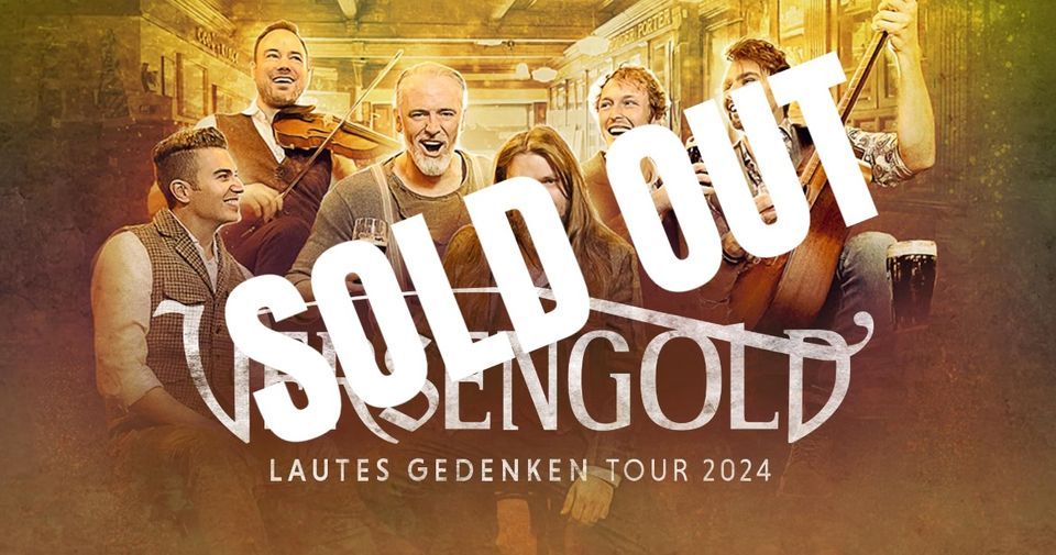 SOLD OUT \u2022 VERSENGOLD \u2022 Bremen - Lautes Gedenken Tour 2024