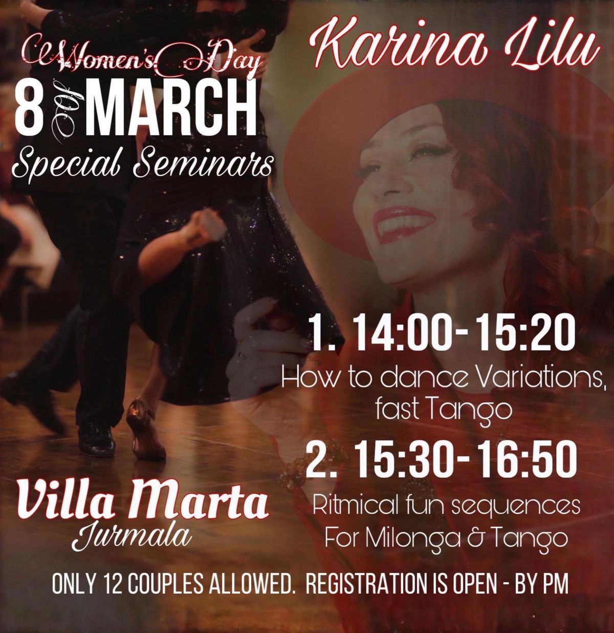 Special Seminars \u201cVilla Marta\u201d -8 of March! \ud83c\udf38