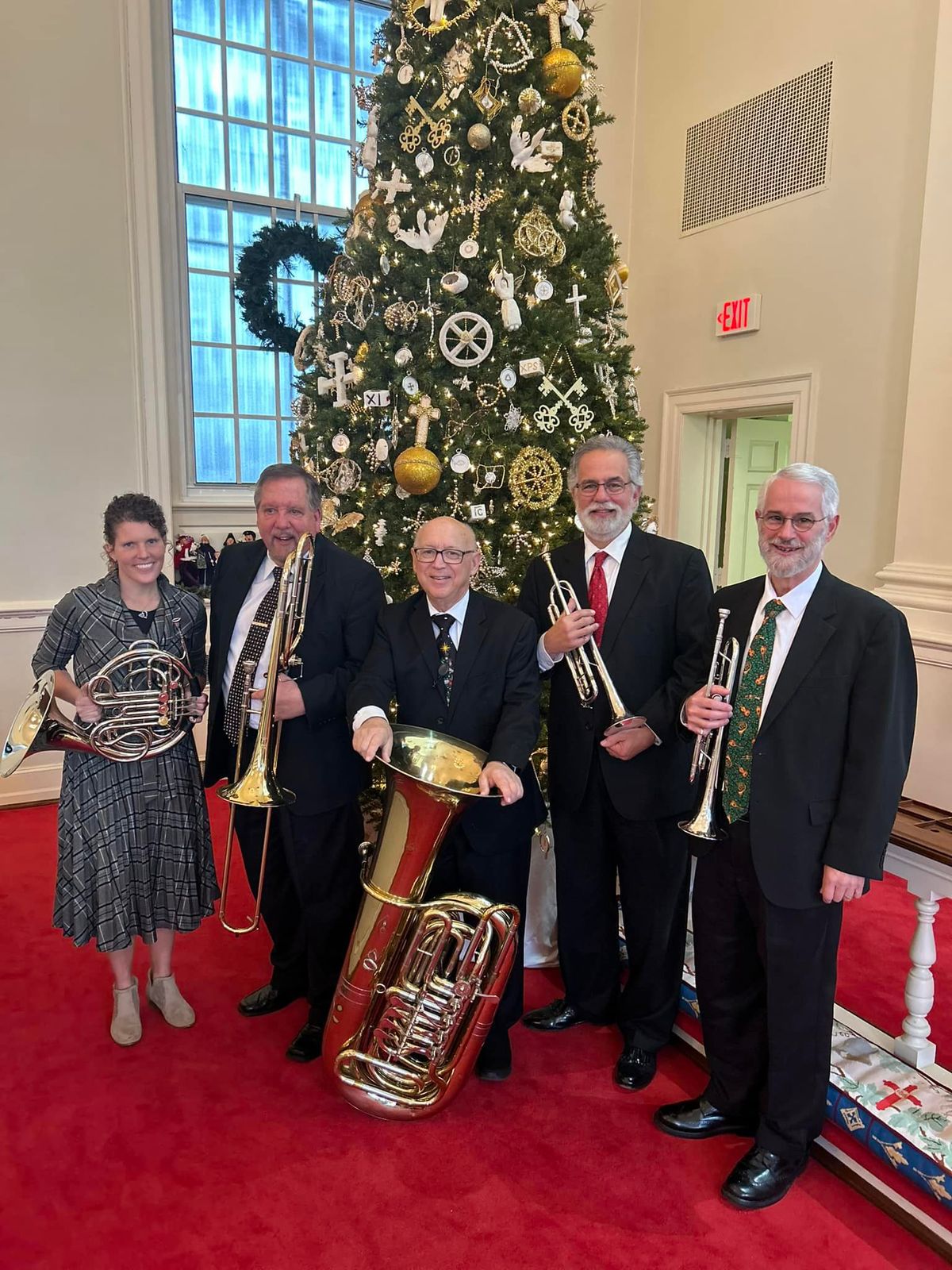 Roanoke Chamber Brass at 11 AM Sanctuary Service