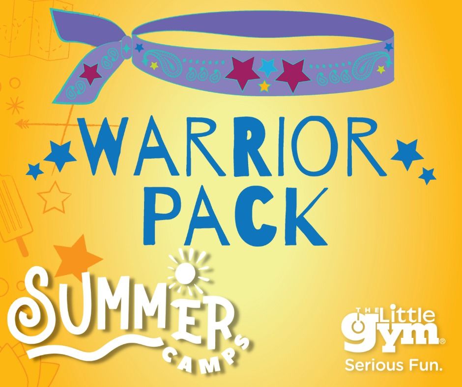 Summer Camp's theme this week is "Warrior Pack"!
