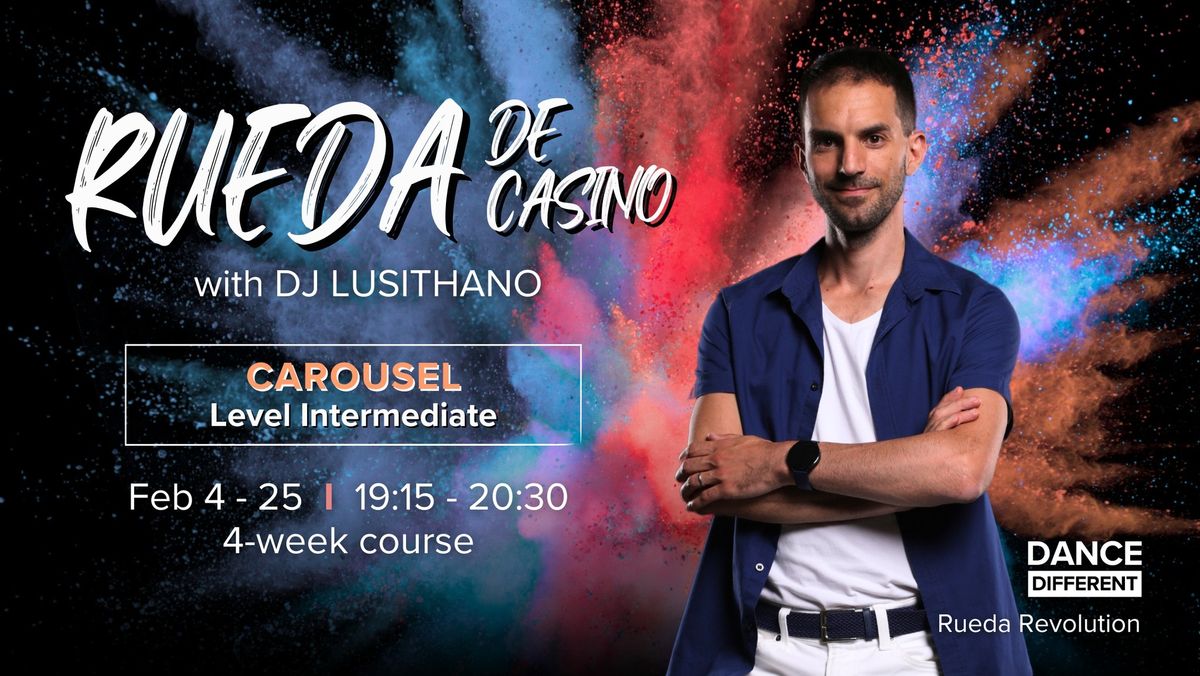 Rueda De Casino: 4-week CAROUSEL Course with DJ Lusithano