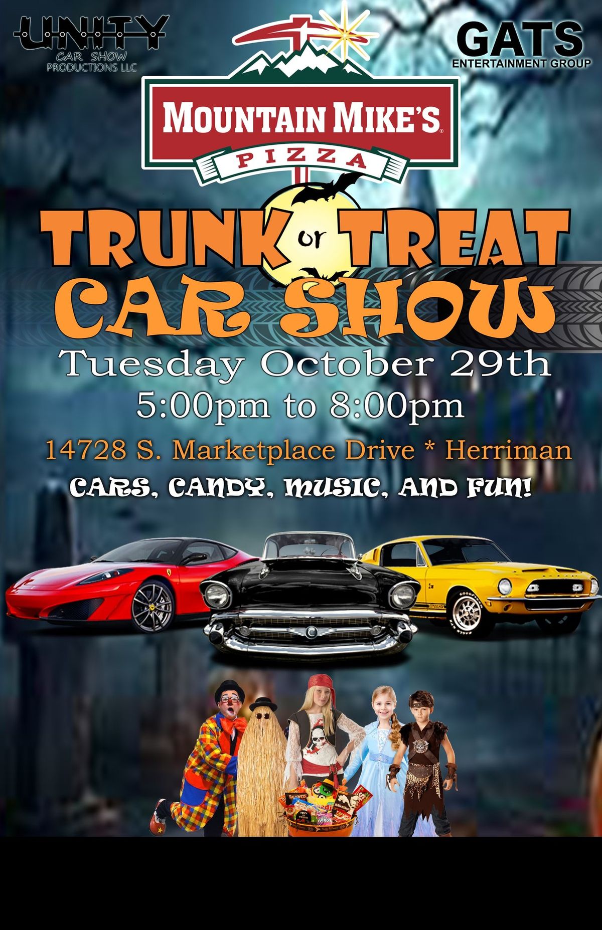 Mountain Mikes Trunk or Treat Car Show