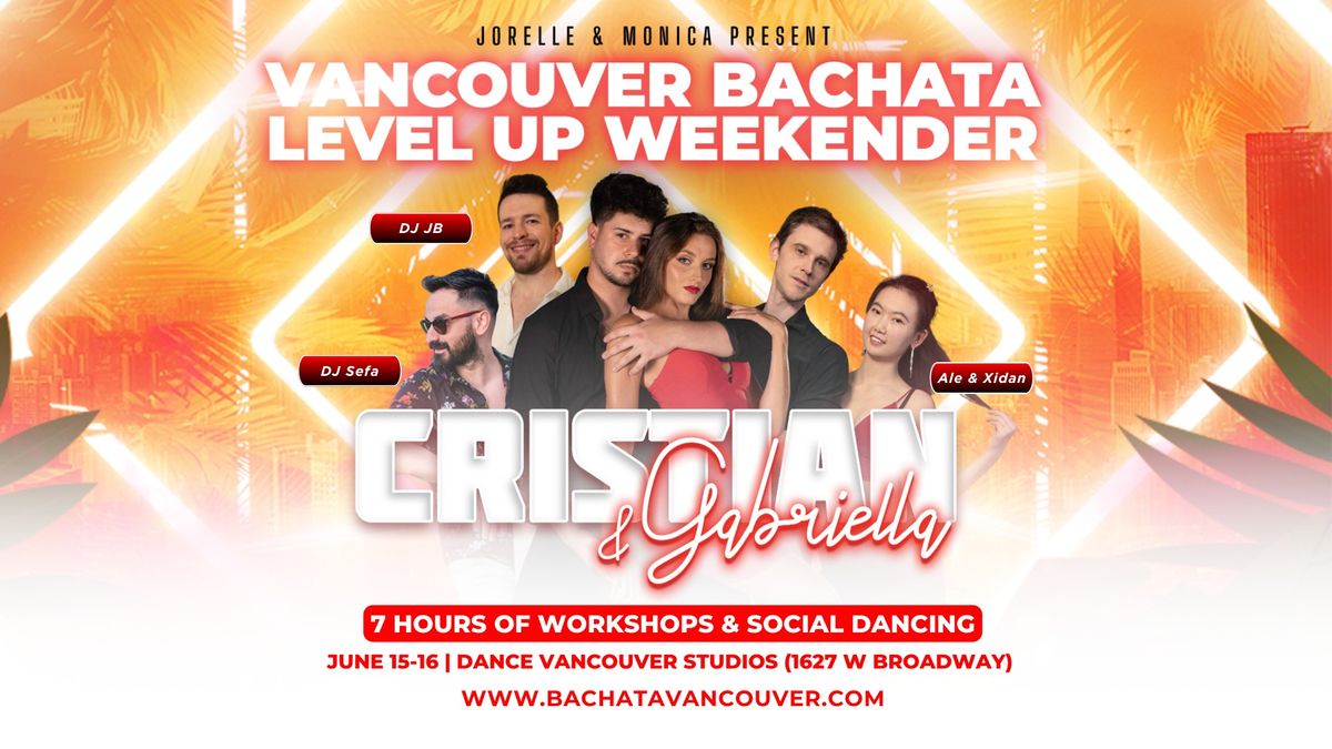 Cristian & Gabriella: Vancouver Bachata Level Up Weekender + Ale & Xidan