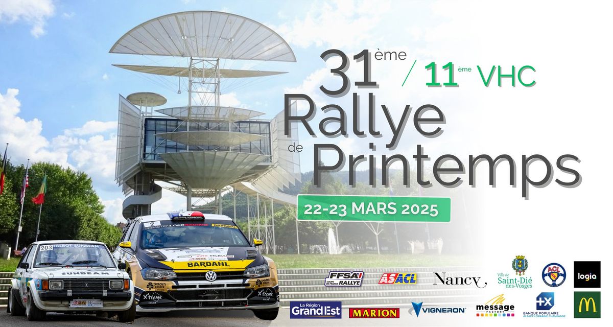 31\u00e8me Rallye de Printemps et 11\u00e8me VHC