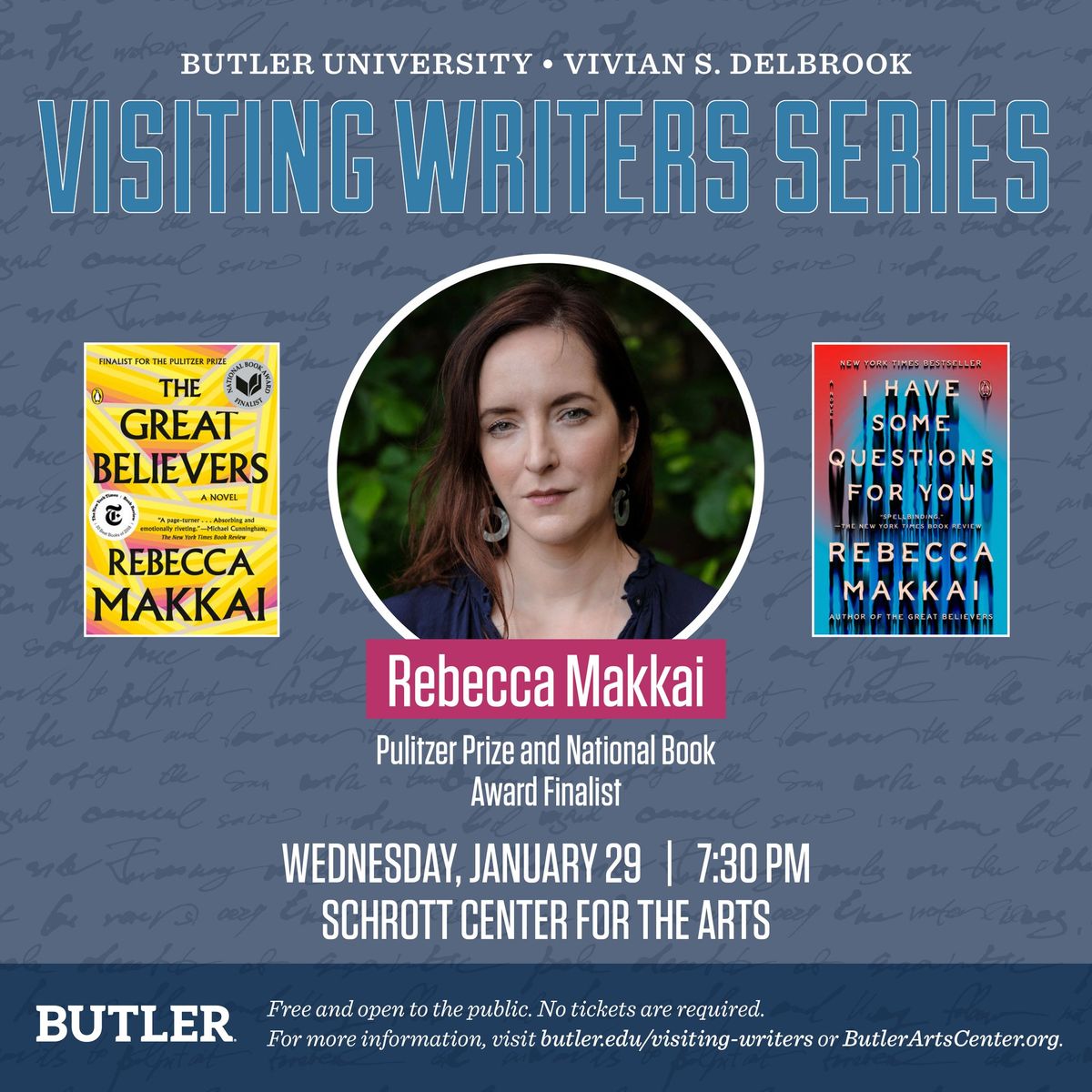 Rebecca Makkai - Visiting Writers Series Reading