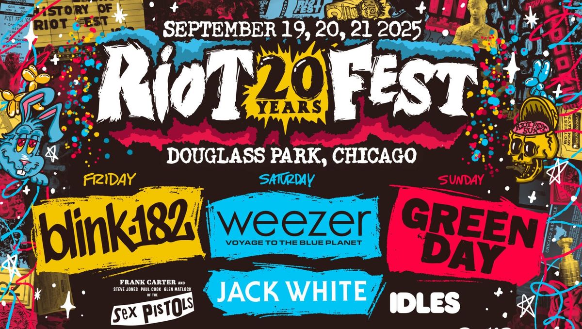 Riot Fest (Friday) with blink-182, Weird Al Yankovic, and more