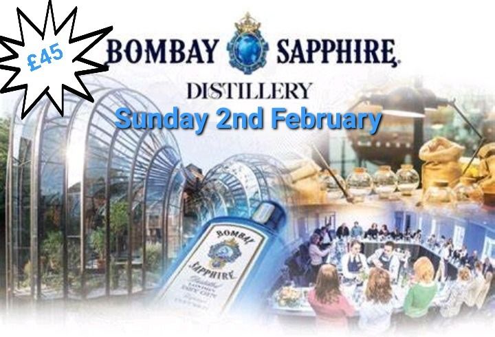 Coach Day Trip to Bombay Sapphire Distillery & Winchester