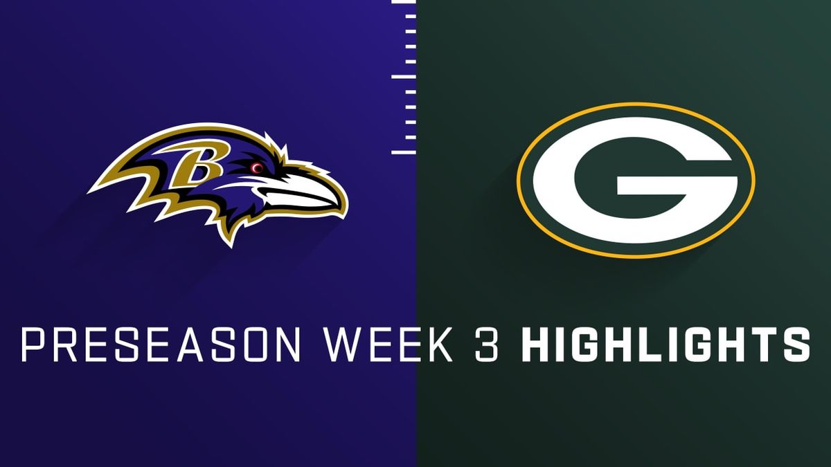 Parking Baltimore Ravens at Green Bay Packers
