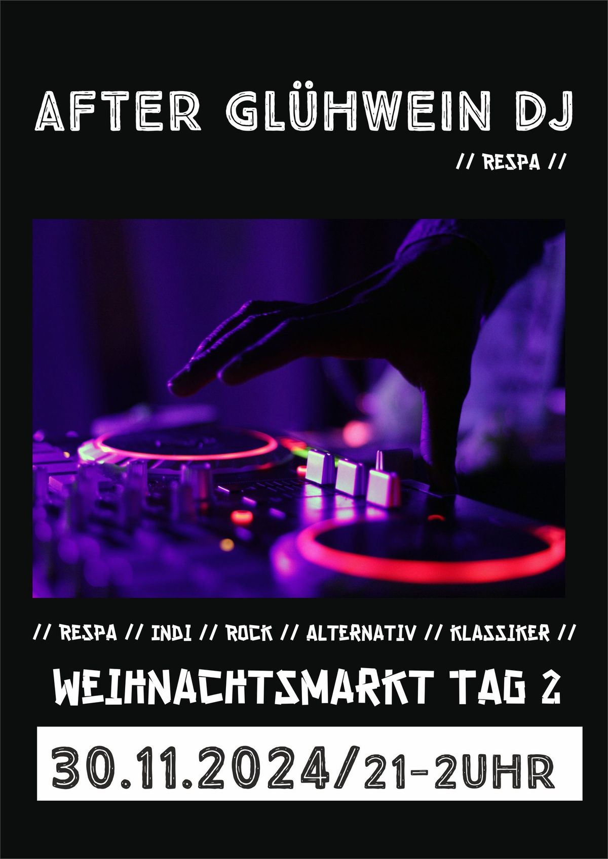 Weihnachtsmarkt Tag2 \/\/ DJ 