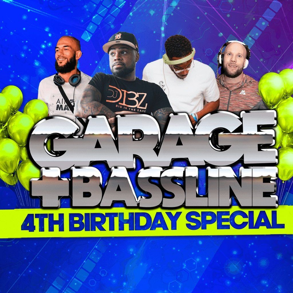 4Play Presents: Garage & Basslines (4th Birthday Special)