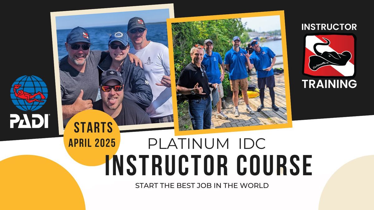 Dive Kawartha Platinum Instructor Development Course