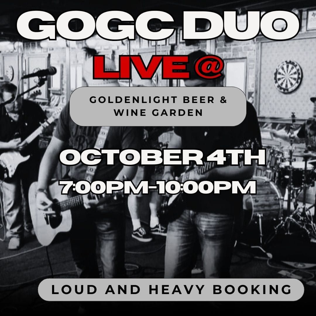 GOGC DUO @ Goldenlight Wine Garden, Amarillo TX