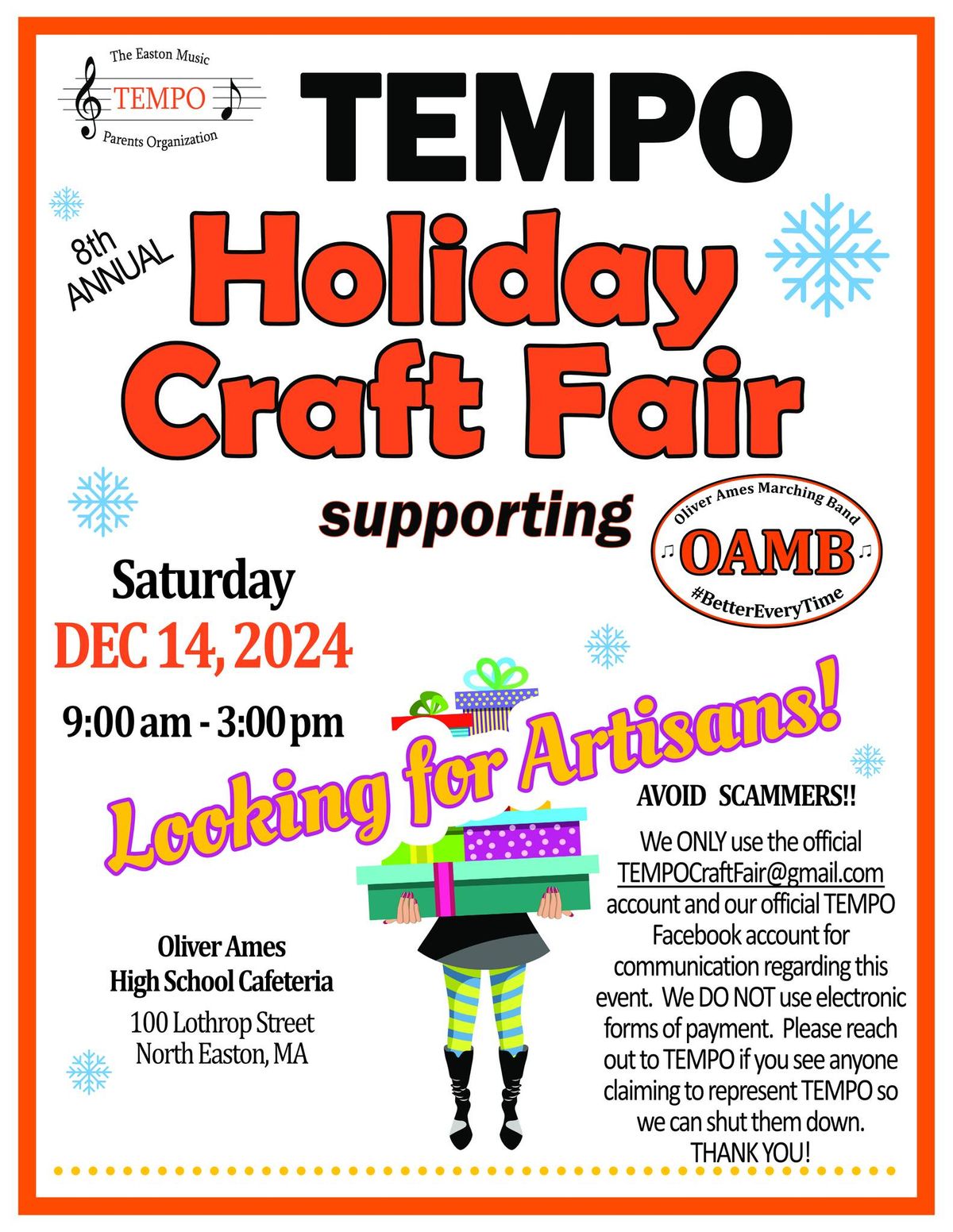 TEMPO Holiday Craft Fair