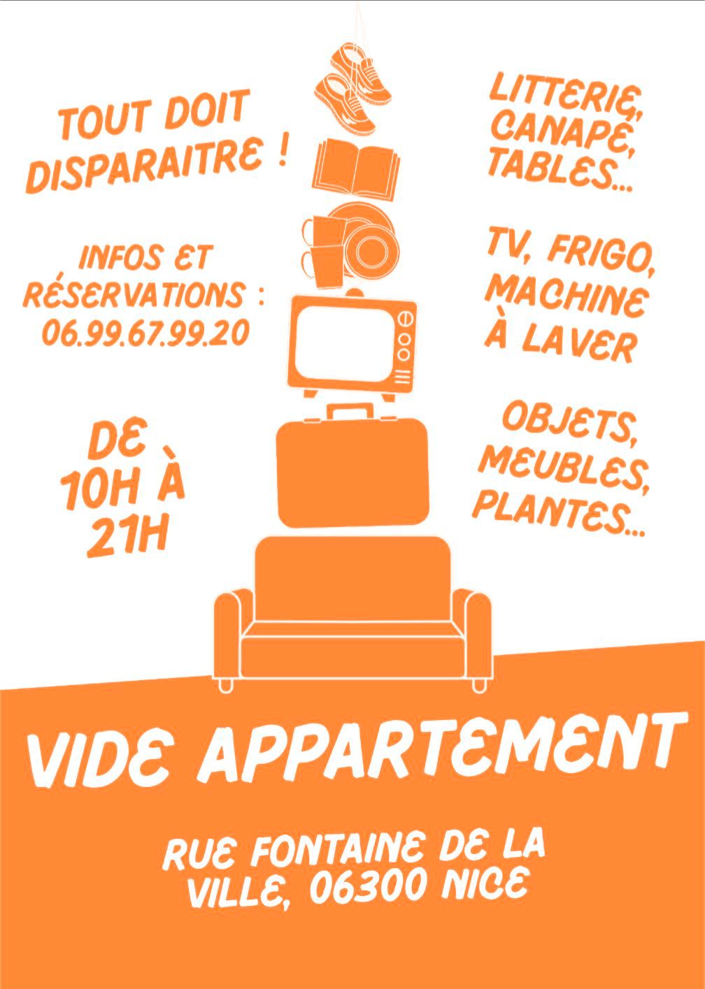 Vide appartement 