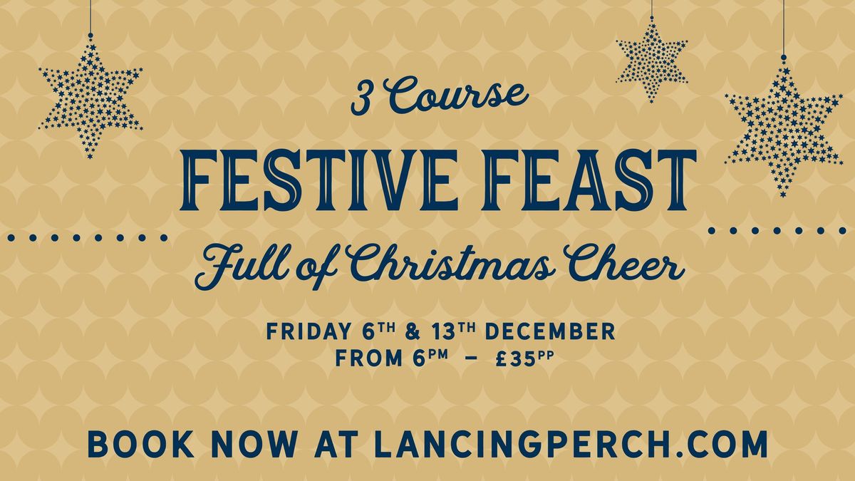 3 Course Festive Feast at the Perch