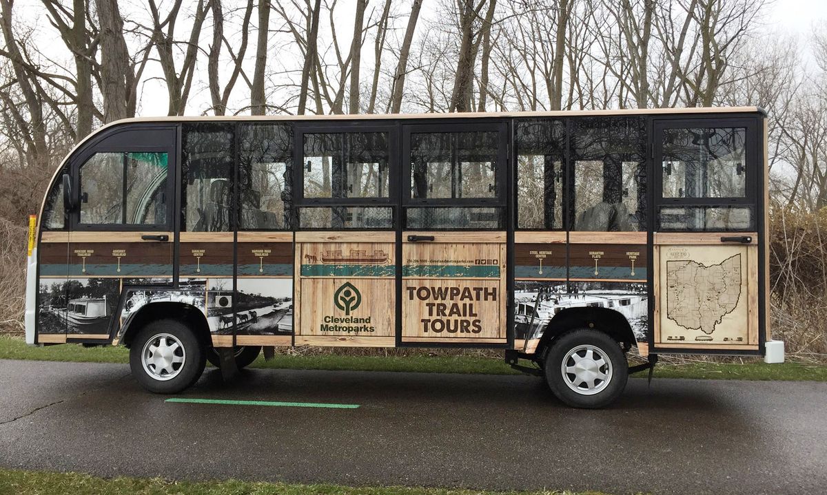 Cart Tour: Towpath Trail \u2013 CanalWay Center to Steelyard Commons