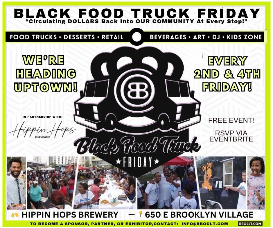 BLACK FOOD TRUCK FRIDAY @ HIPPIN HOPS BREWERY- (UPTOWN)