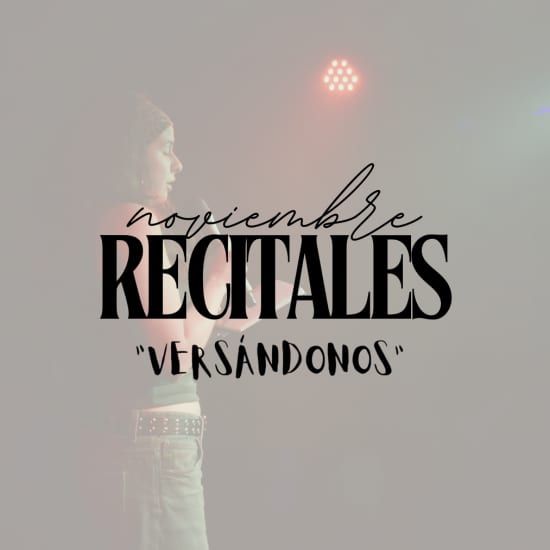 Recitales Vers\u00e1ndonos Noviembre en Sala Badulaque