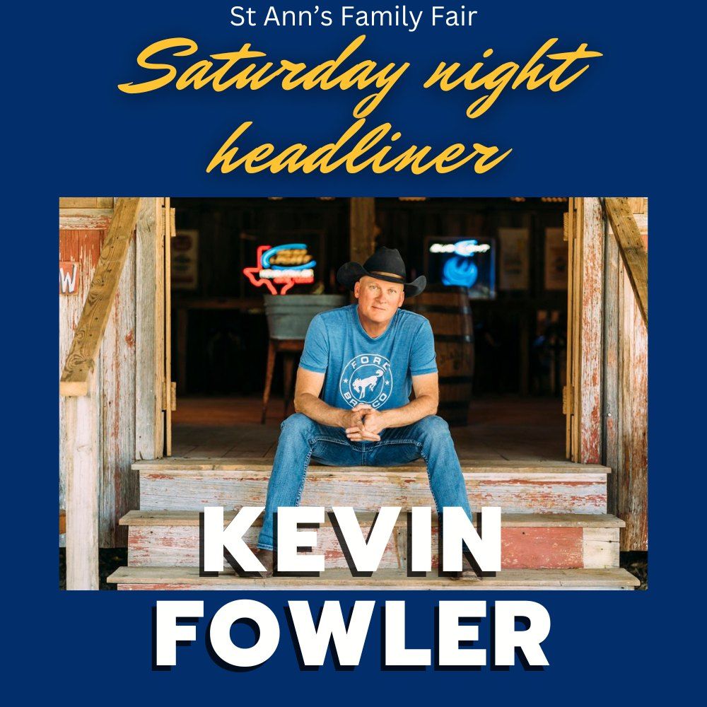 Fair Concert with Kevin Fowler!