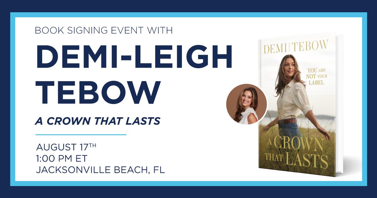 Demi-Leigh Tebow "A Crown That Lasts" Book Signing Event