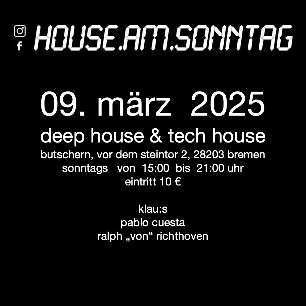 house.am.2.sonntag