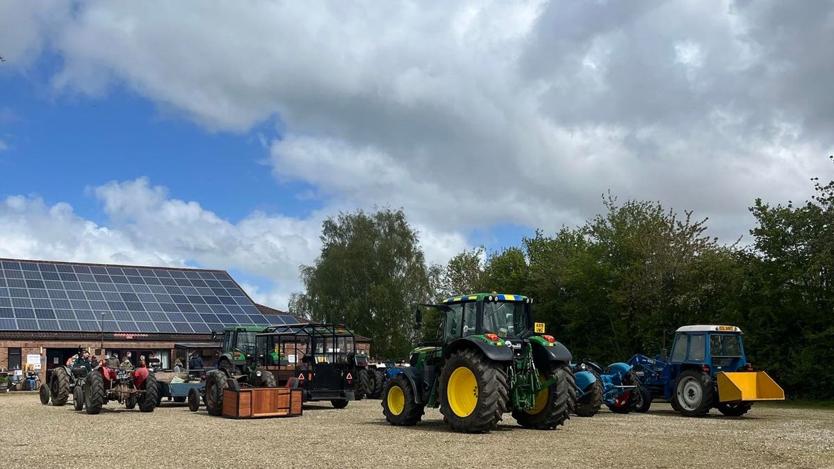 East Tuddenham spring tractor road run 2025