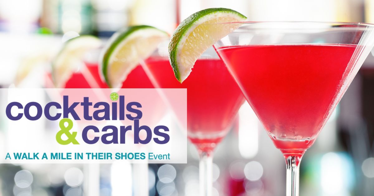 Cocktails & Carbs (a "Walk a Mile in Their Shoes" event)