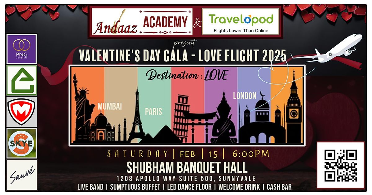 Andaaz Valentines Gala - Love Flight 2025