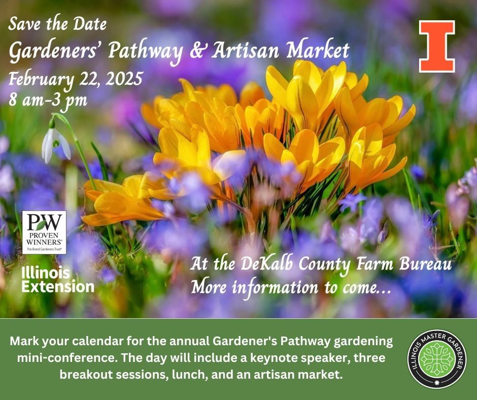 SAVE THE DATE: Gardeners' Pathway & Artisan Market