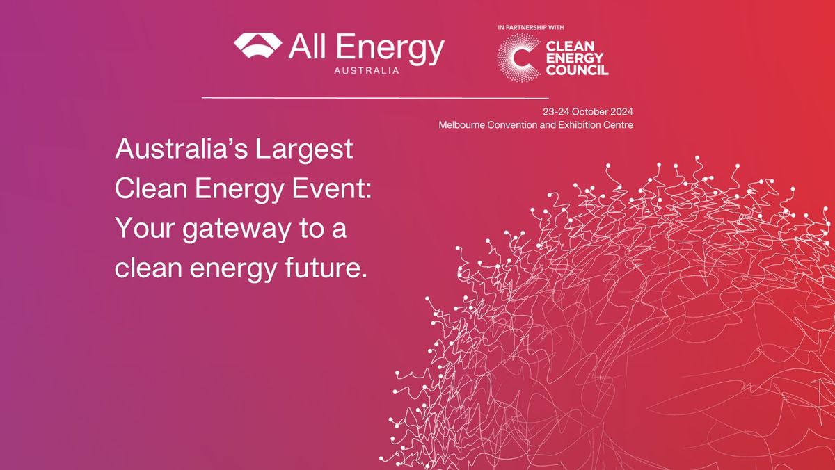 All Energy Australia 2024