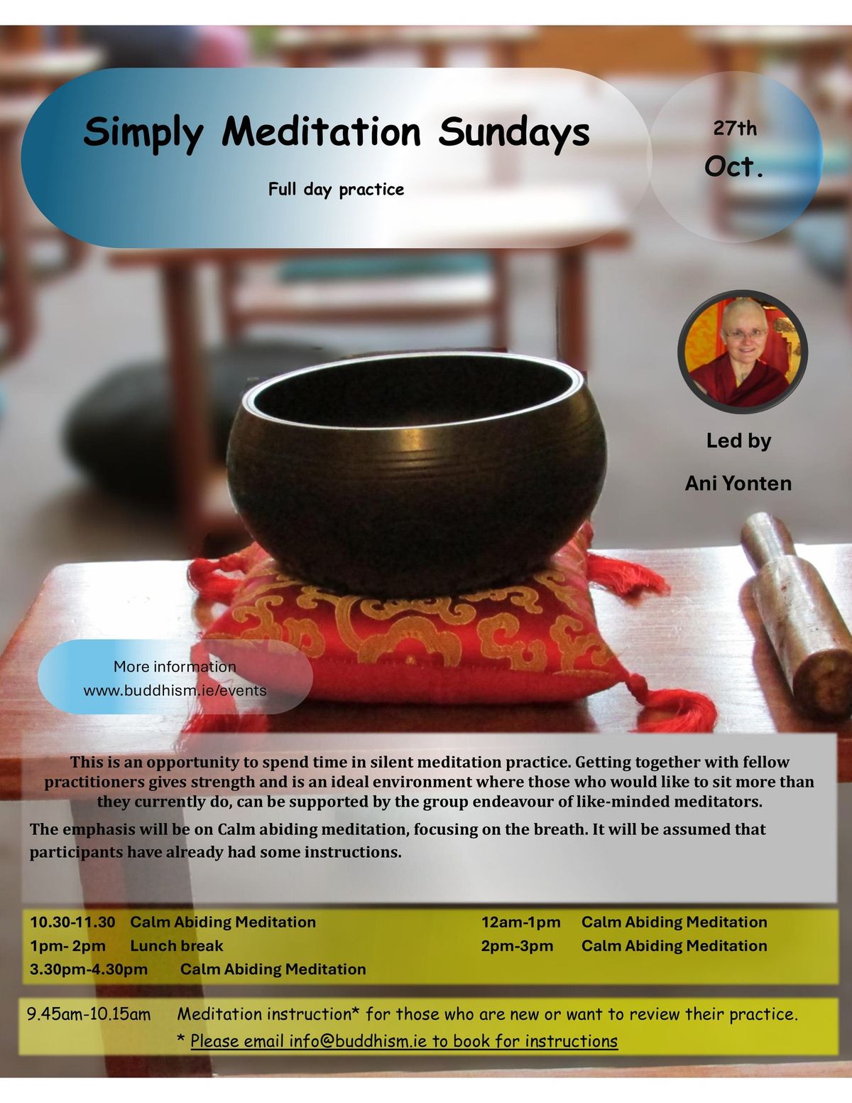 Simply Meditation Sundays 