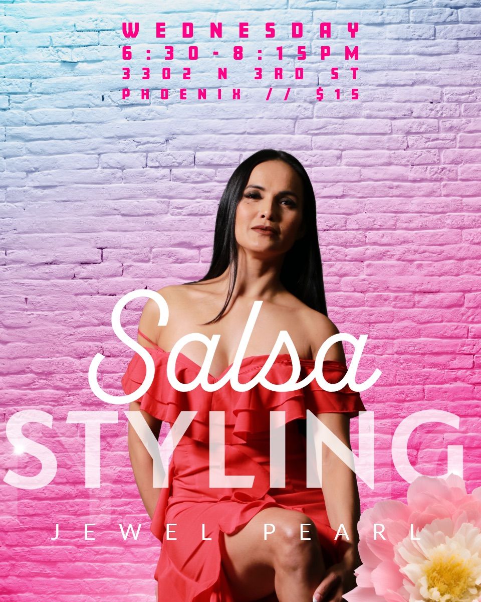 Wednesday Salsa Styling with Jewel Pearl! 