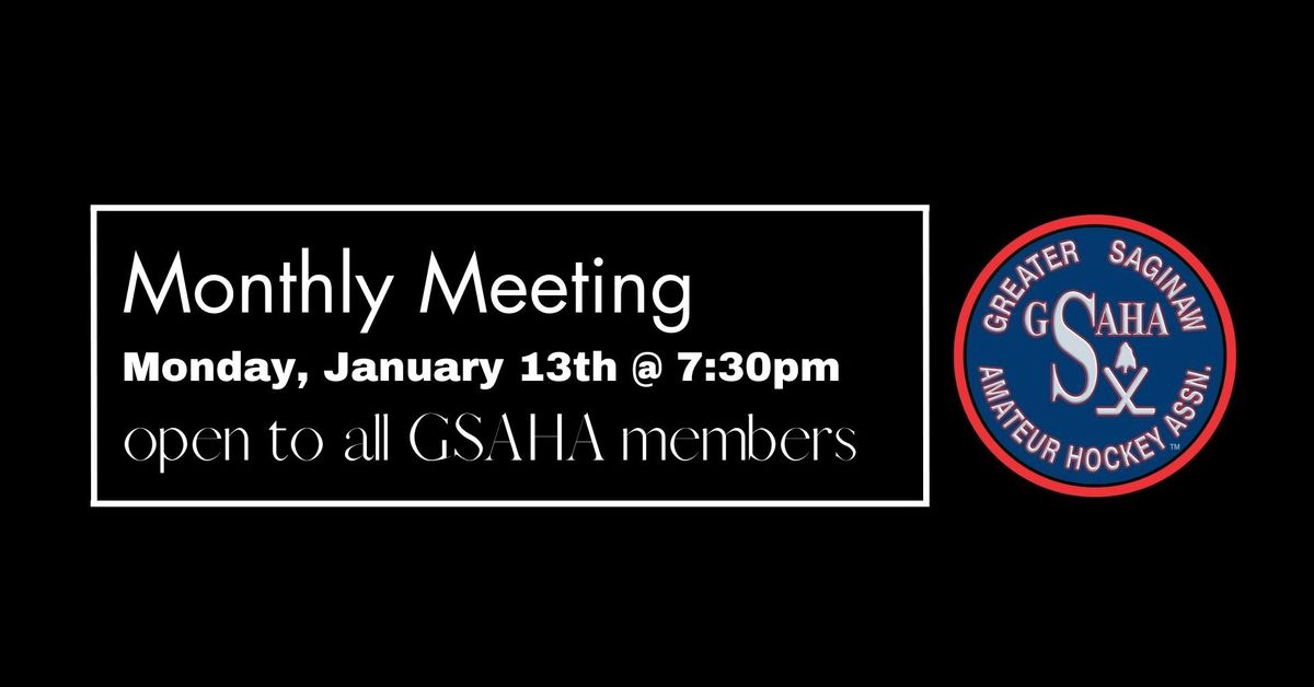 January 2025 Monthly Board Meeting